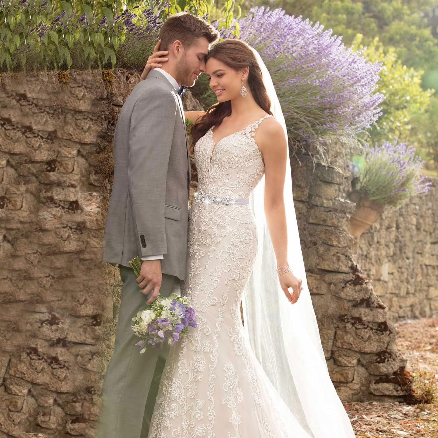 CoFashion Women's Belts Rhinestone Belt for Dresses Rhinestone Bridal Belt for Wedding - Image 8