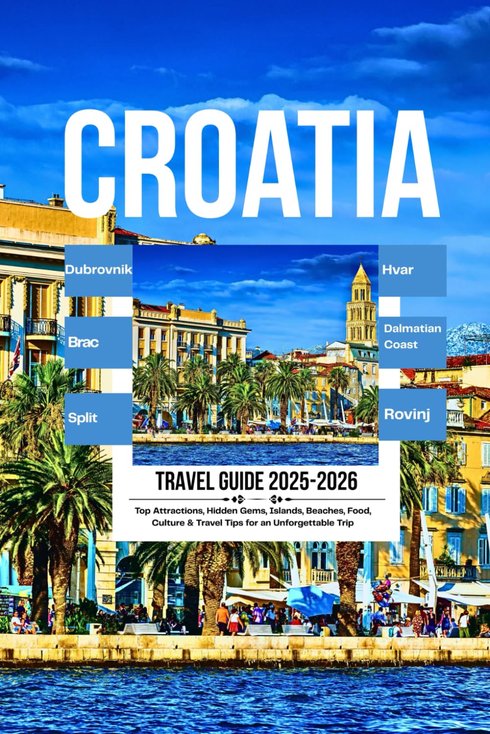 CROATIA TRAVEL GUIDE 2025-2026: Explore Dubrovnik, Split, Plitvice Lakes & the Dalmatian Coast: Top Attractions, Hidden Gems, Islands, Beaches, Food, Culture & Travel Tips for an Unforgettable Trip