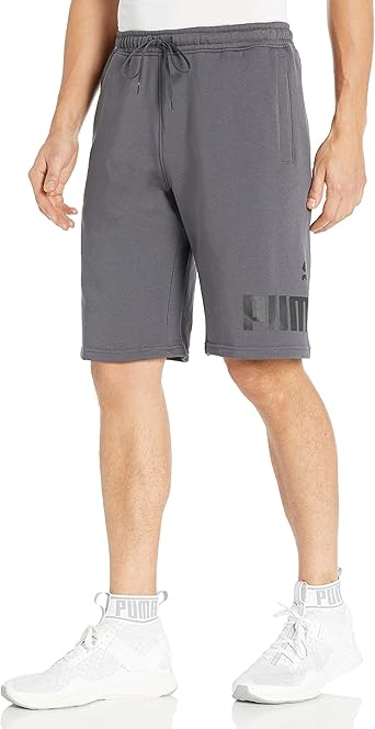 puma fleece shorts