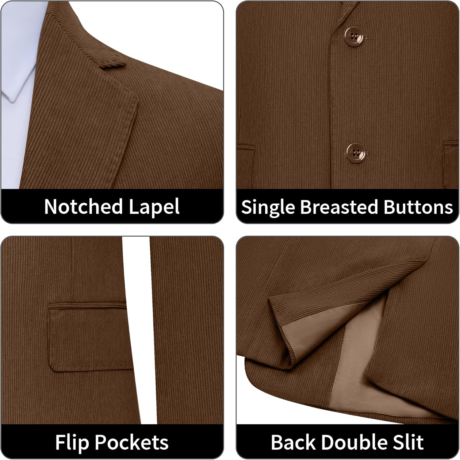 Boys Corduroy Suit Slim Fit 5 Piece Wedding Suits for Boy Vintage Winter Outfit Casual Corduroy Suit Teen Tuxedo