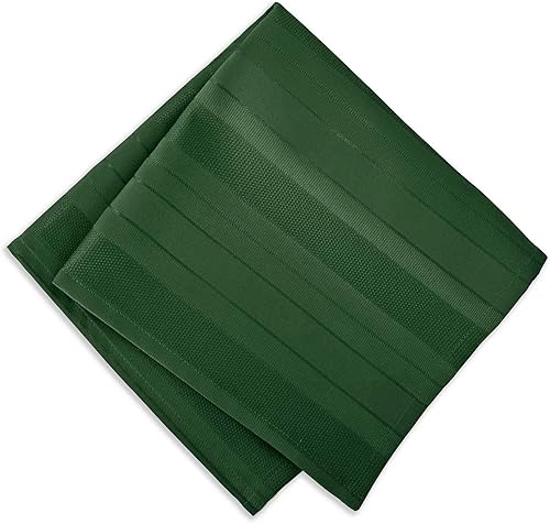 Miniatura 8 de Newbridge - Manteles navideños con rayas de satén, no se planchan, resistente a la tierra