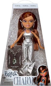 Bratz Charmz Yasmin Fashion Doll with Collectible Charm Bracelet