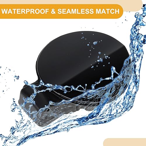 Miniatura 5 de Tapa de la puerta del depósito de combustible para Volkswagen Passat B6 2006-2011 Llenadora de combustible Tapa de la tapa del perno de la cubierta