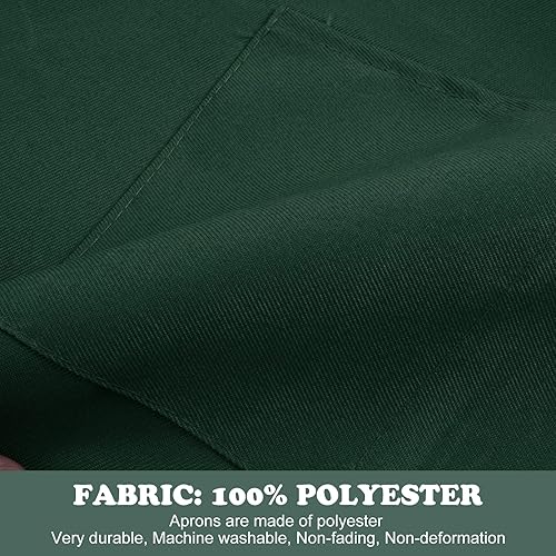 Miniatura 7 de SINLAND Kids Apron with Pocket 2 Pack Children Chef Apron for Cooking Baking Painting