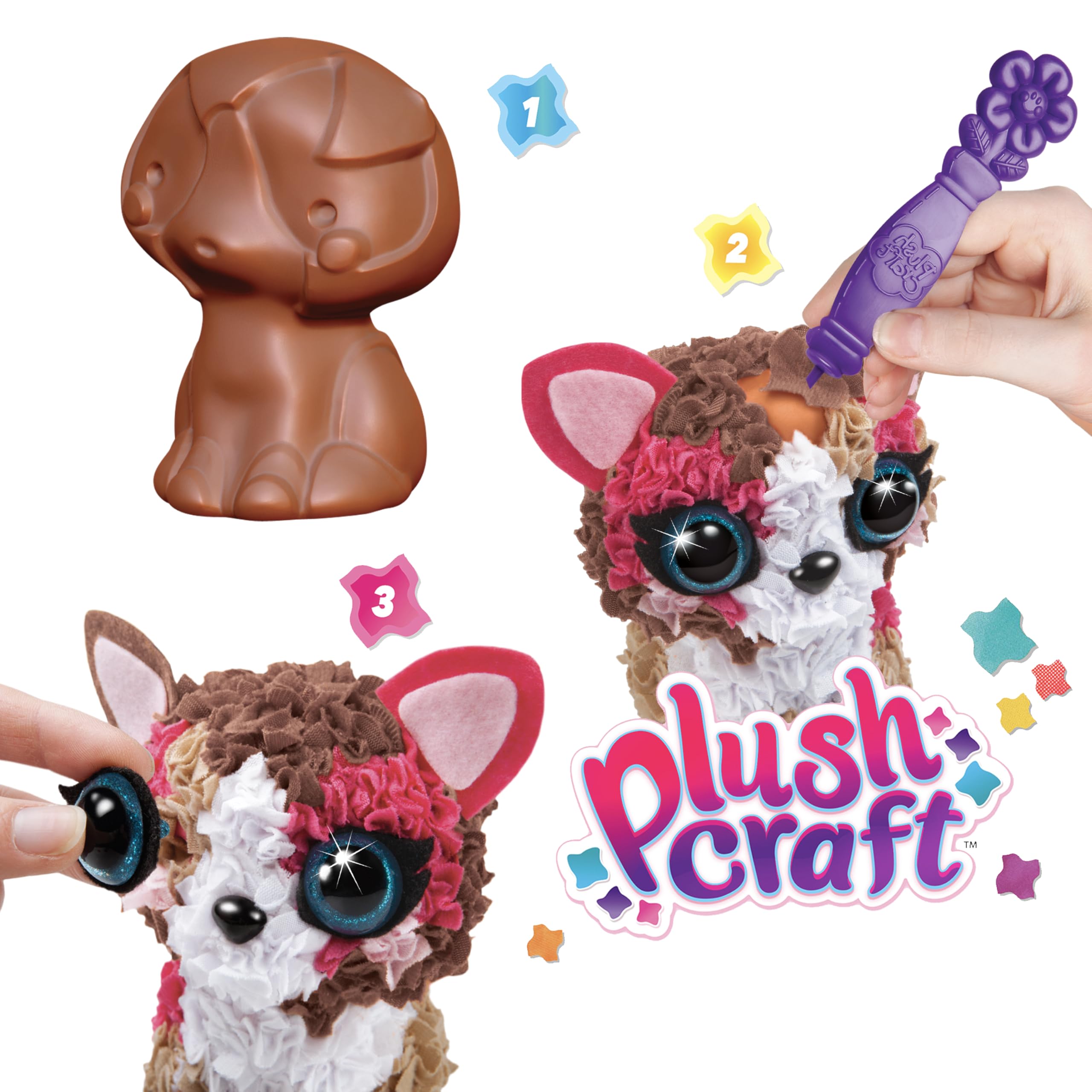 Amazon.com: ORB PlushCraft DIY 3D Dog and Cat Gift Set 6 Pack