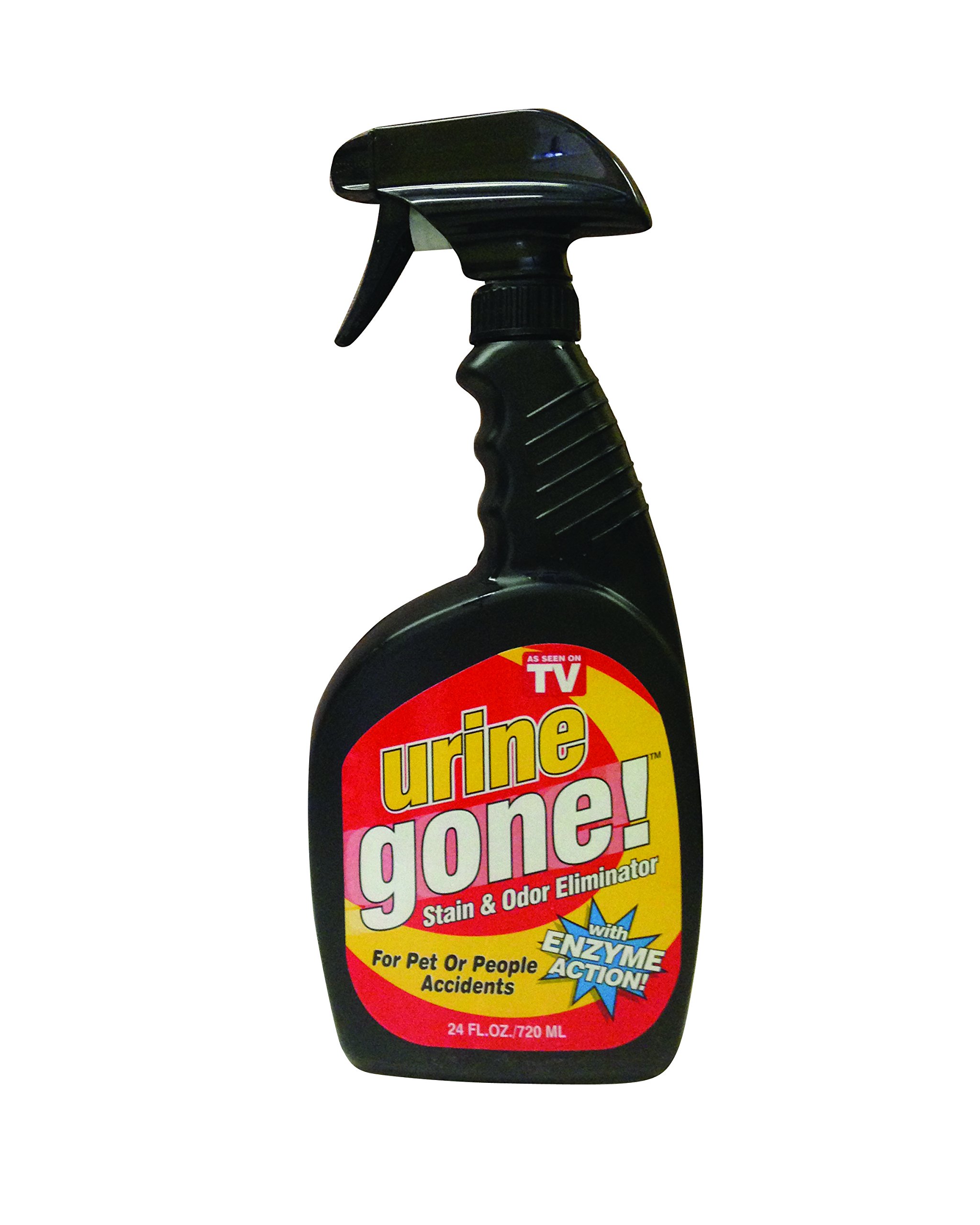 Urine Gone, S Stain & Odor Eliminator: Professional Strength Fast-Acting Enzyme-Based Solution, Instantly Penetrates and Neutralizes into the Fibers of a Carpet, Stops Pets from Remarking, 24 oz