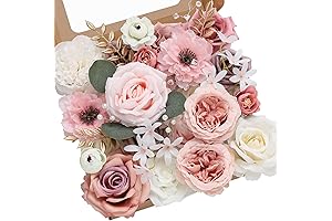 Elegant Peony Flower Cake Toppers for Special Occasions