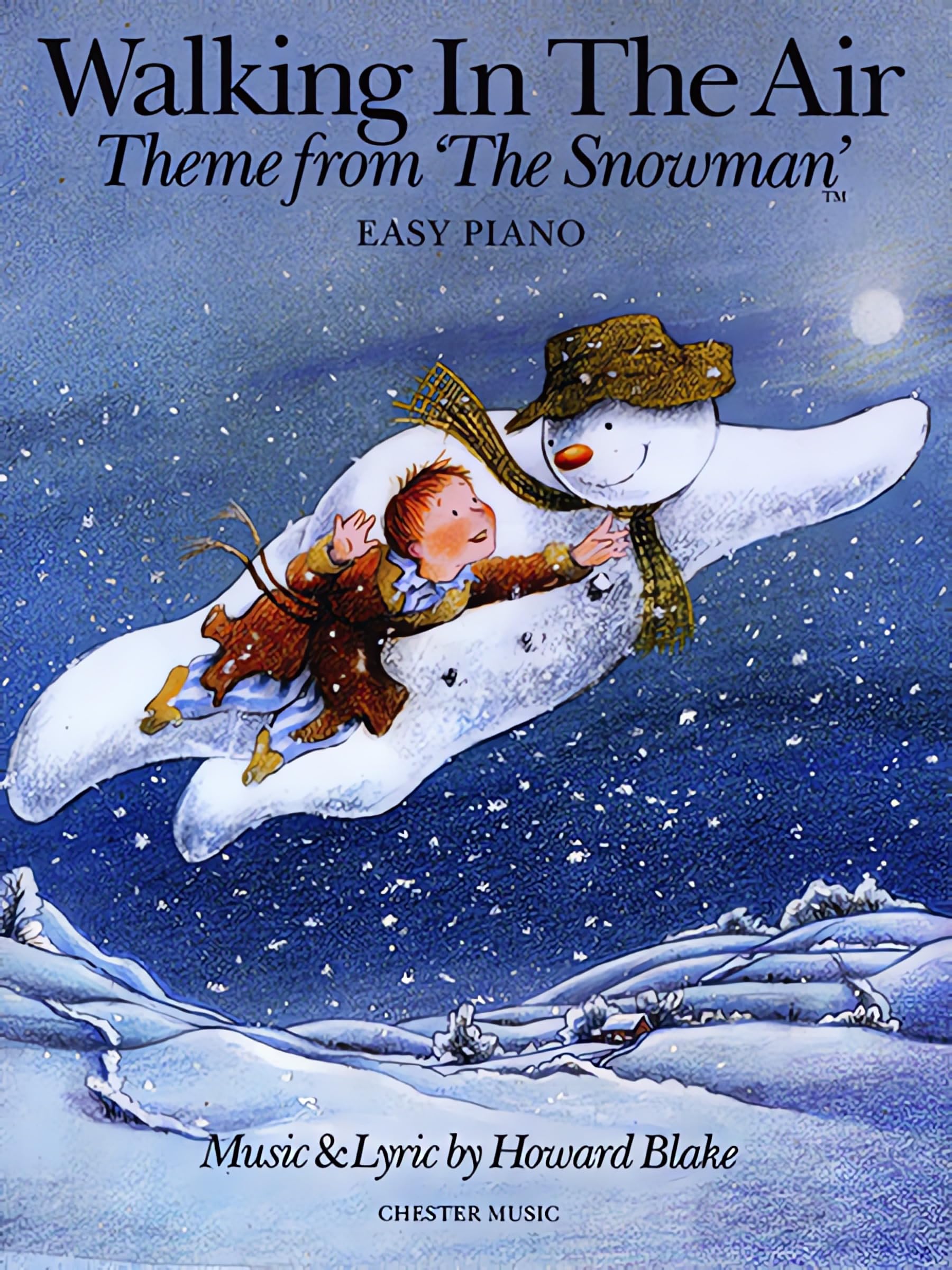 Walking In The Air (The Snowman) - Easy Piano Howard Blake Book [Softcover] Pian