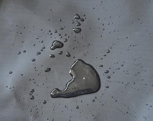 Miniatura 4 de Cubierta de parrilla de 66 pulgadas, resistente al agua y al gas para parrilla Weber Char-Broil Coleman a gas, Negro