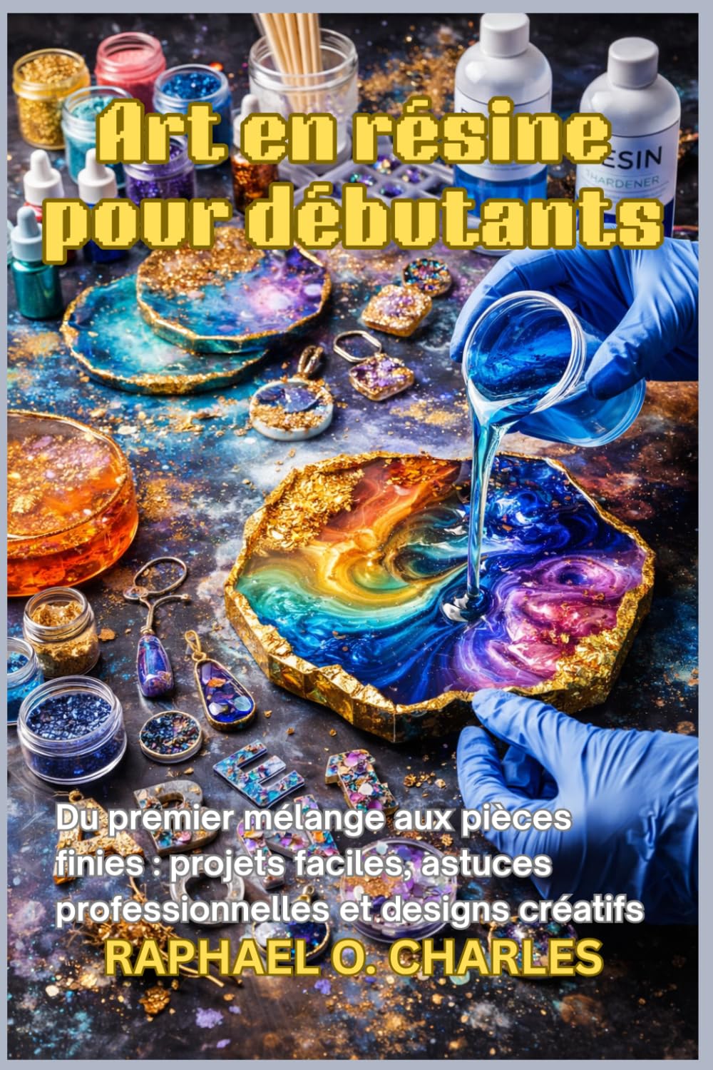 Art en résine pour débutants: Du premier mélange aux pièces finies: projets faciles, astuces professionnelles et designs créatifs