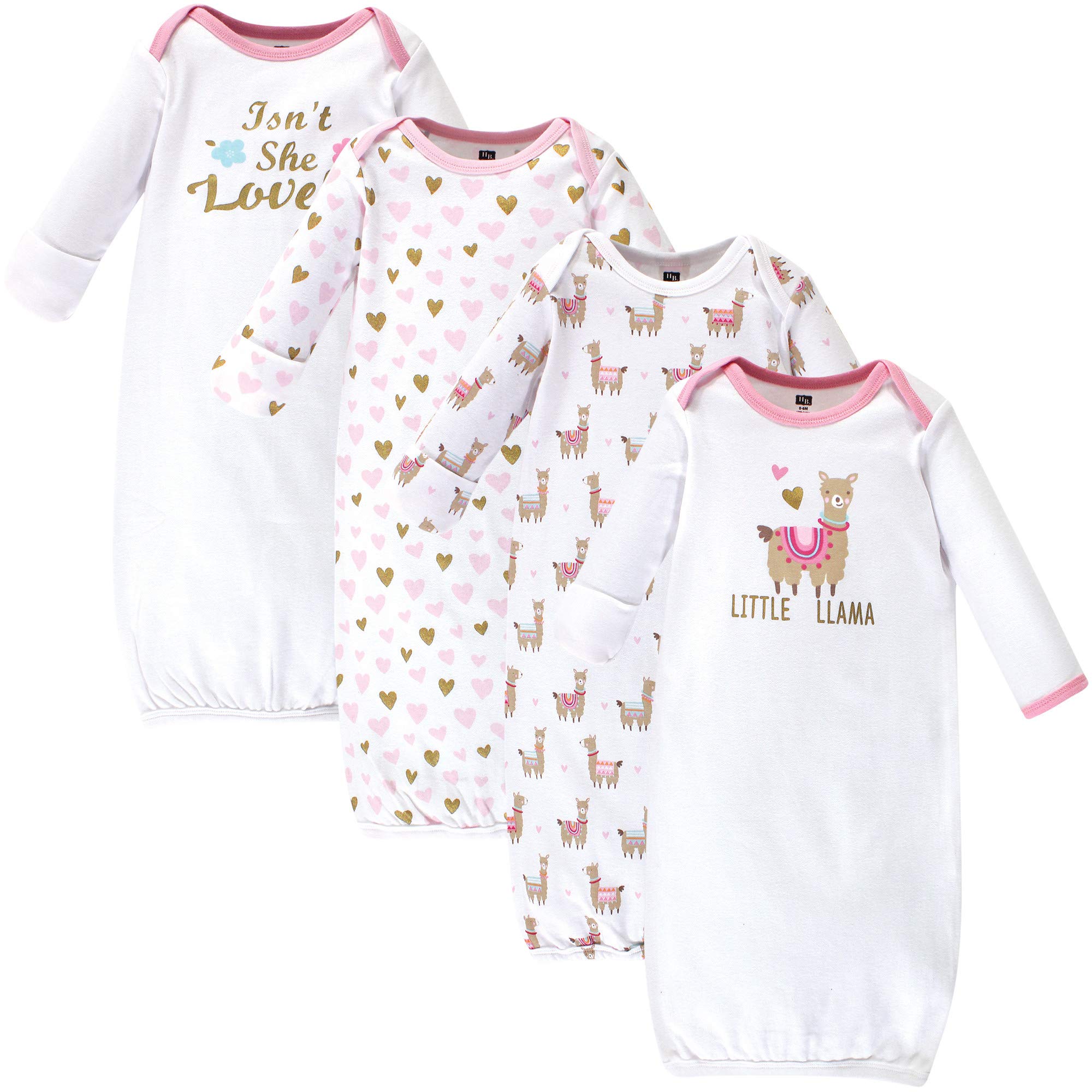 Hudson Baby Unisex Baby Cotton Gowns