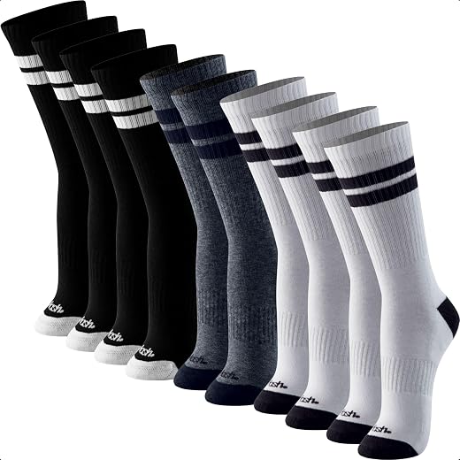 Kit 2 Meias Cano Longo Algodão, Mash, Masculino Kit 5 Pares Meia Esportiva Cano Alto Academia Mash Atoalhada em Algodão Masculina