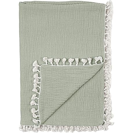 Crane Baby Muslin Swaddle Blanket: Soft & Snuggly Comfort for Your Little One