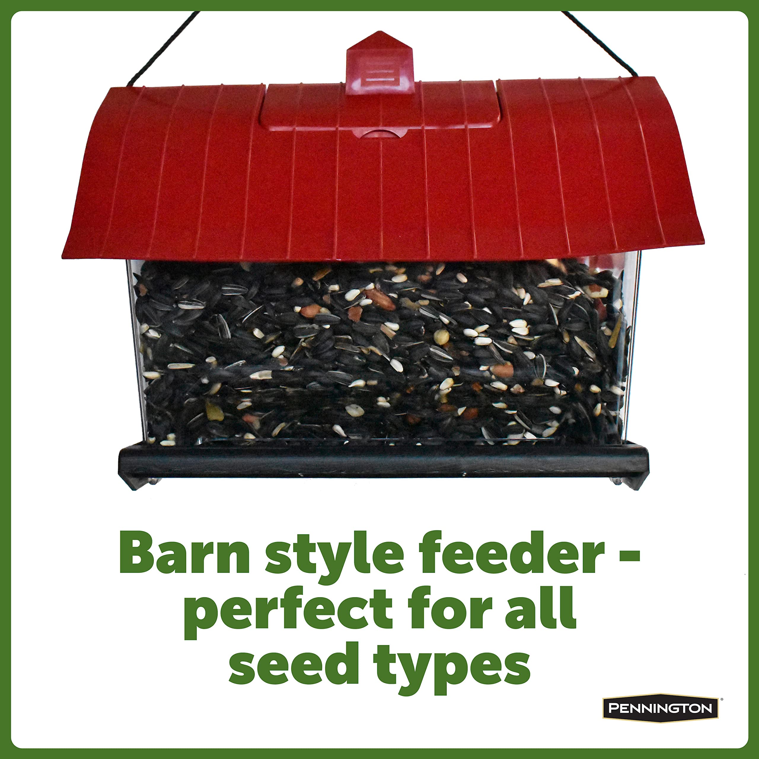 Pennington Country Barn Mangeoire à Oiseaux Capacité 2 kg