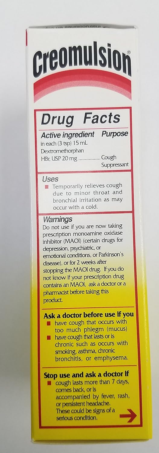 Creomulsion Adult Cough Medicine