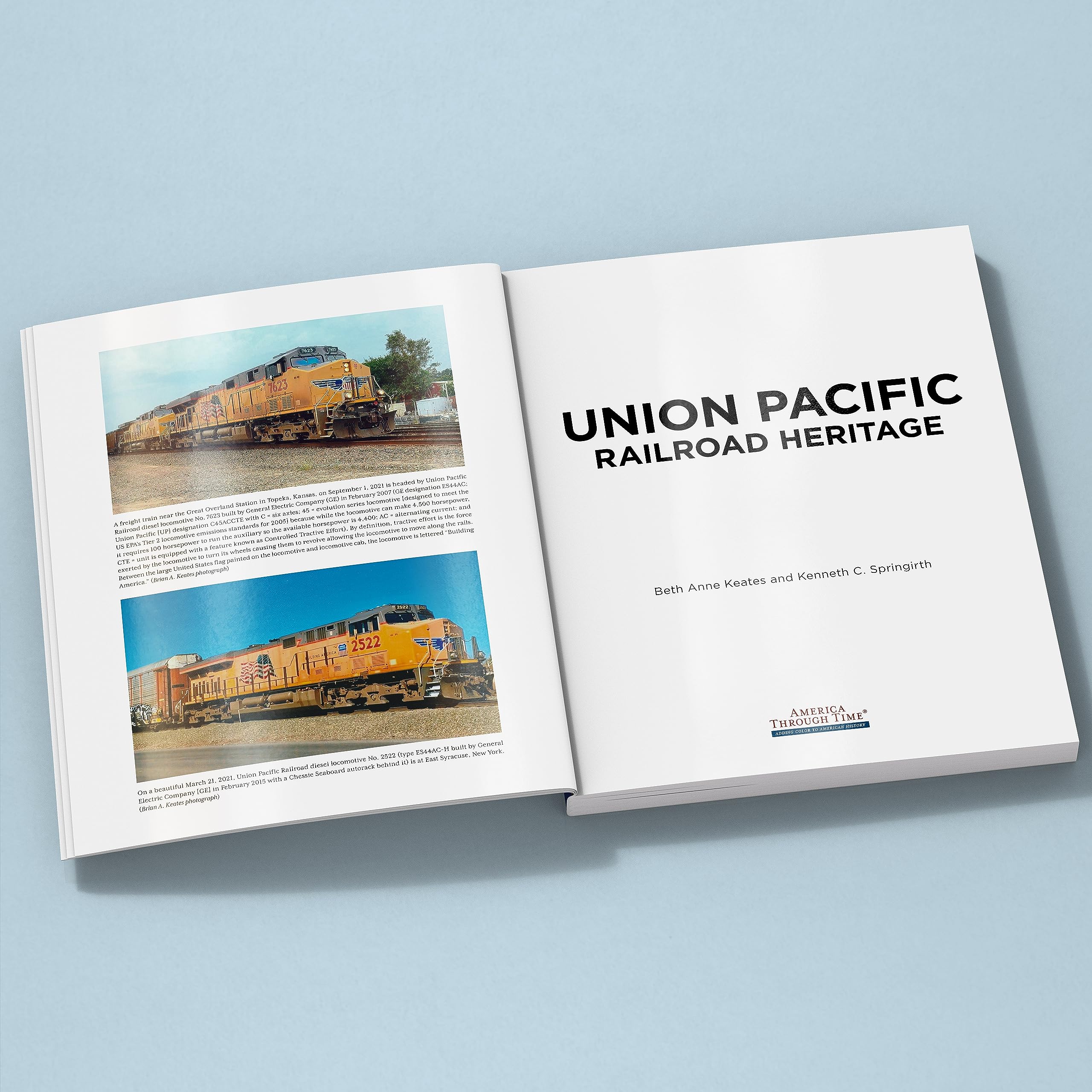 Union Pacific Railroad Heritage (America Through Time)
