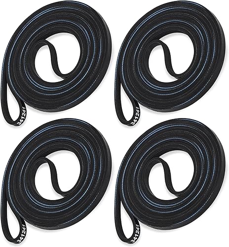 Miniatura 1 de Canamax 341241 Correa de tambor de secadora para AP2946843 W10127457 FSP341241 8066065 694088 - Compatible con Kenmore Whirlpool KitchenAid -