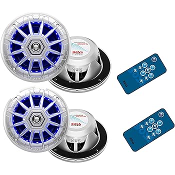 boat speakers with lights