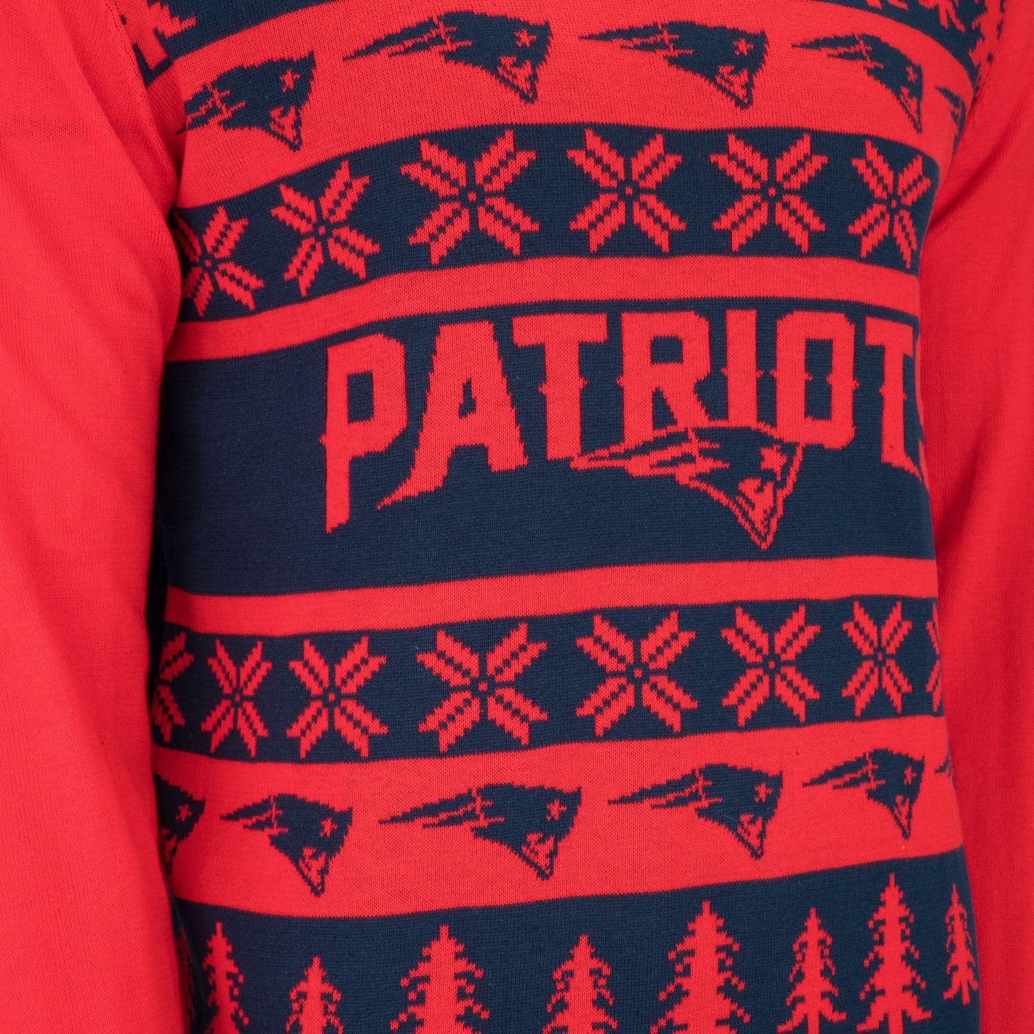 FOCO NFL Teams Ugly Sweater - Suéter de punto navideño