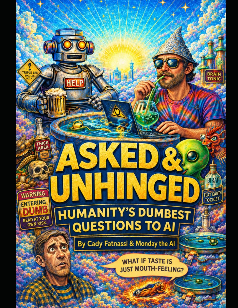 ASKED & UNHINGED: Humanity’s Dumbest Questions to AI (And Our Dumbest Answers Back)
