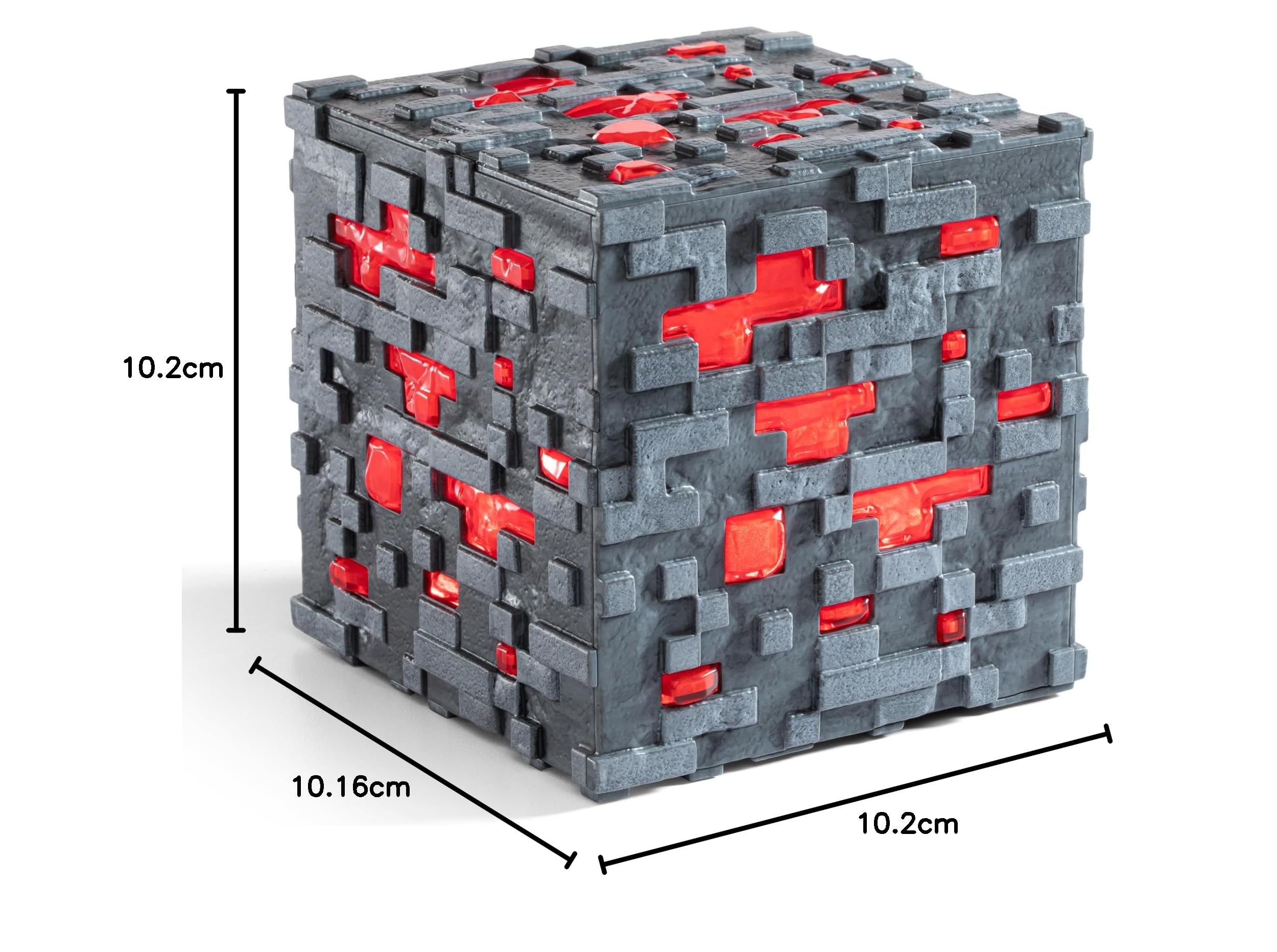Minecraft Illuminating Redstone Ore - The Noble Collection