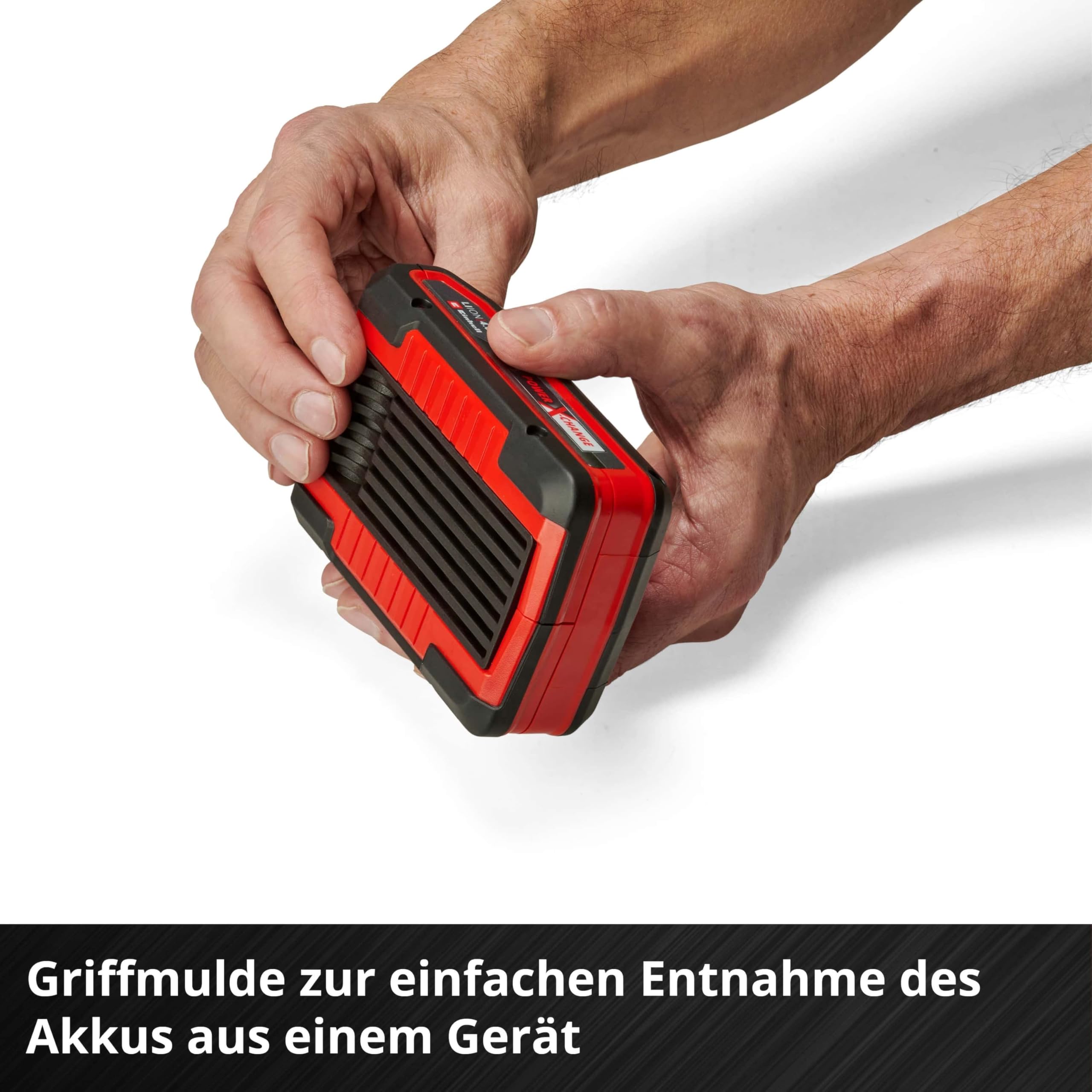 Oryginalny akumulator Einhell 4 Ah Power X-Change Plus (18 V, litowo-jonowy, uniwersalne zastosowanie do wszystkich urządzeń PXC, kontrola stanu naładowania, podwójny pakiet, w zestawie 2 x