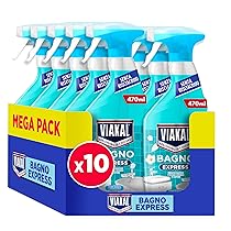 Viakal Doccia Express Fiori Eleganti, 470ml, Senza Risciacquo, Pulizia Scintillante In Una Sola Passata