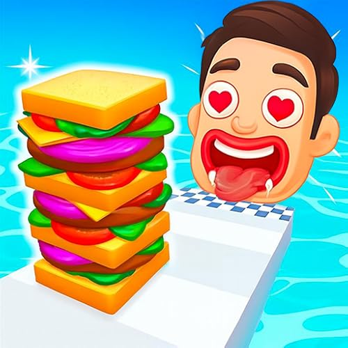 Sandwich Runner Stack 3D: Crazy Cooking Games Simulator – Fun Food Maker Challenge with Spicy Bread Rush 2025