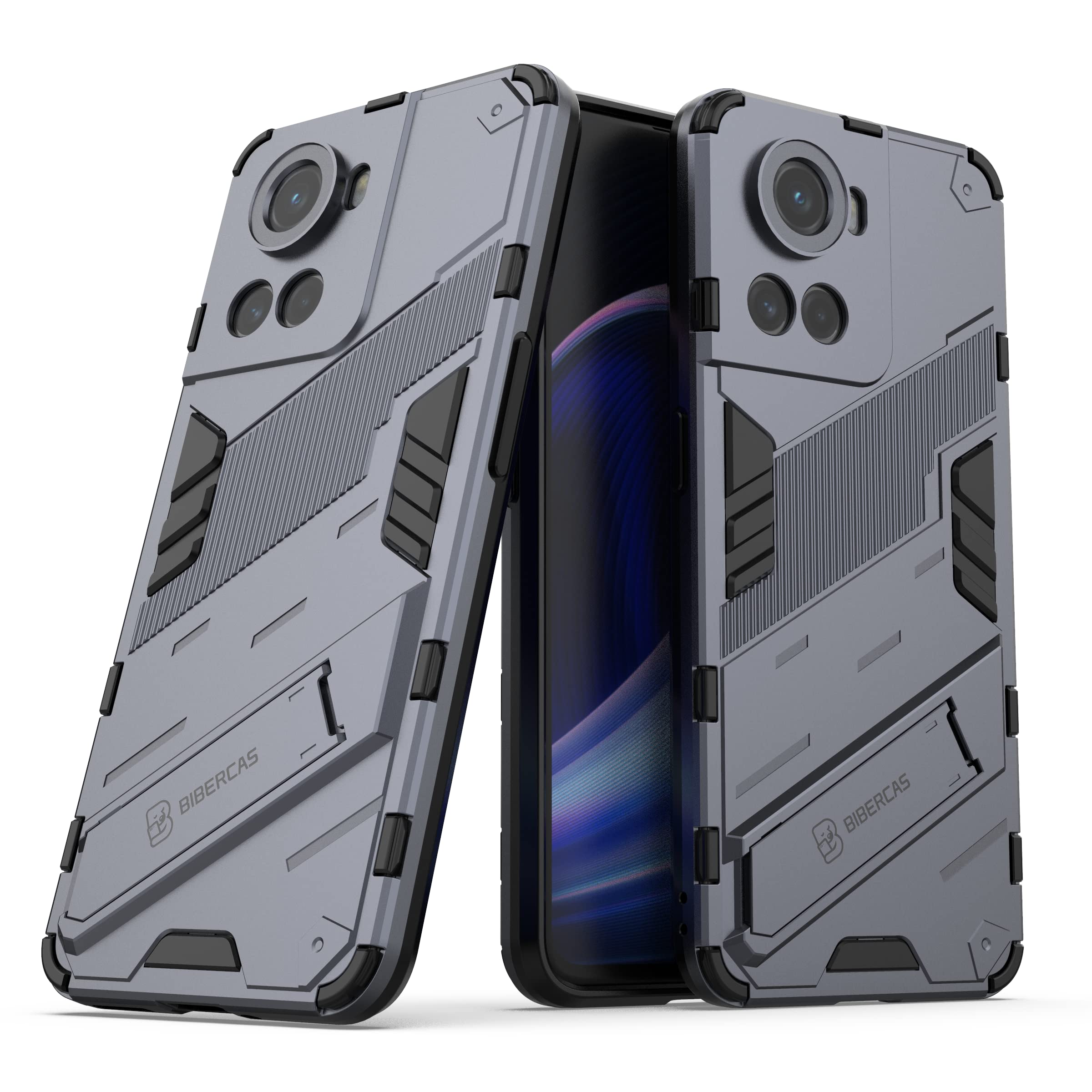 FTRONGRT OnePlus 10TS Cover,Hybrid Dual Layer TPU+PC Custodia