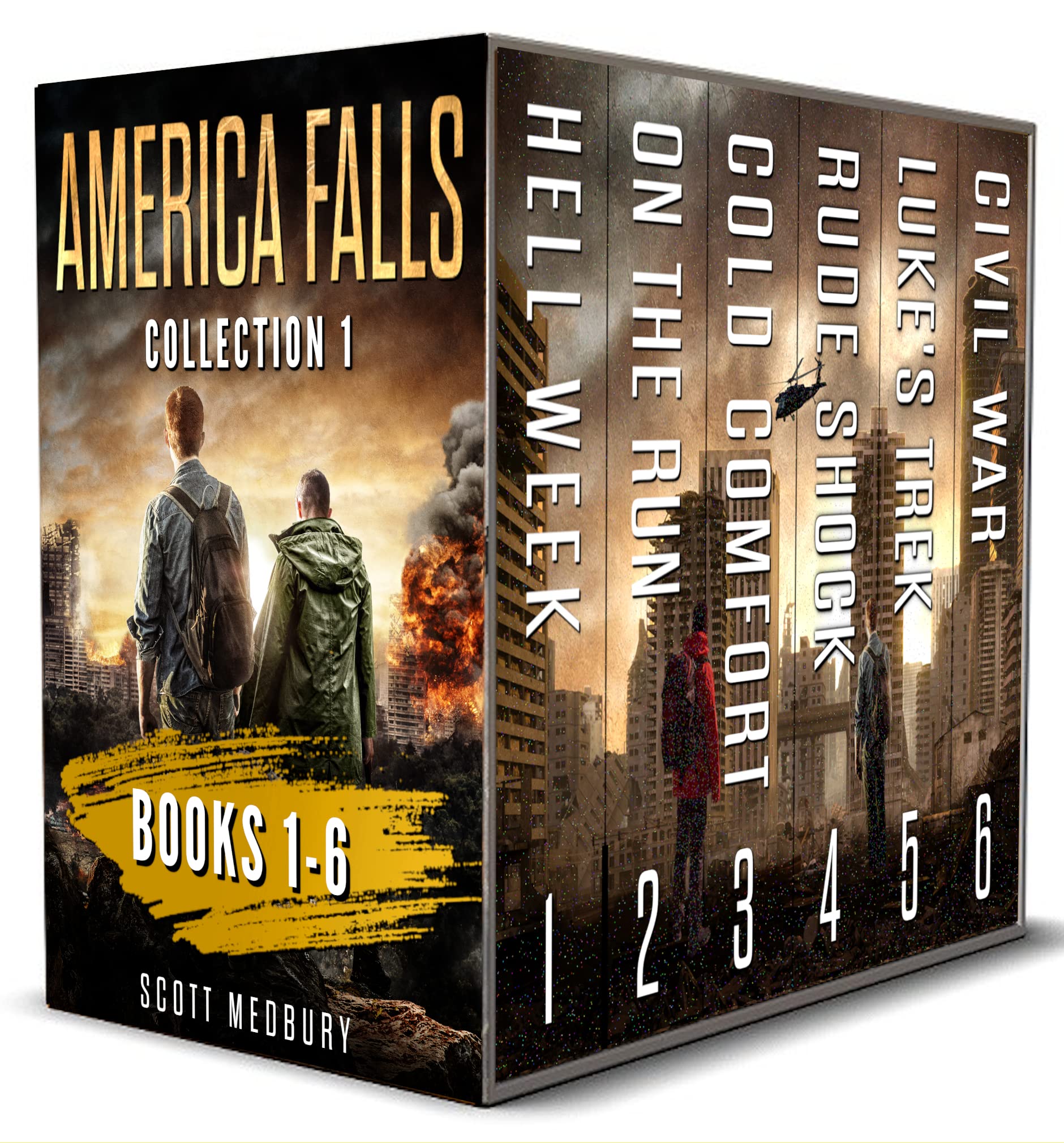 America Falls Collection 1: Books 1-6 (America Falls Mega Collections)