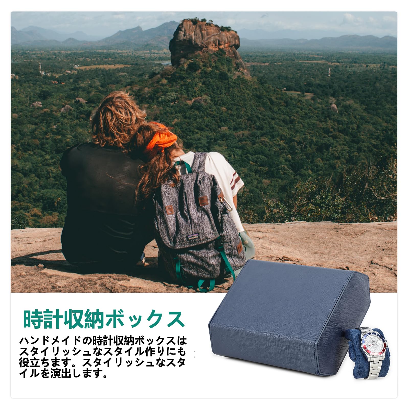 【在庫セール】Contact's family 6 本用 腕時計ロール 六角型レ Amazon.co.jp: Contact's family 腕時計ロール 6 本用 六角型レトロ