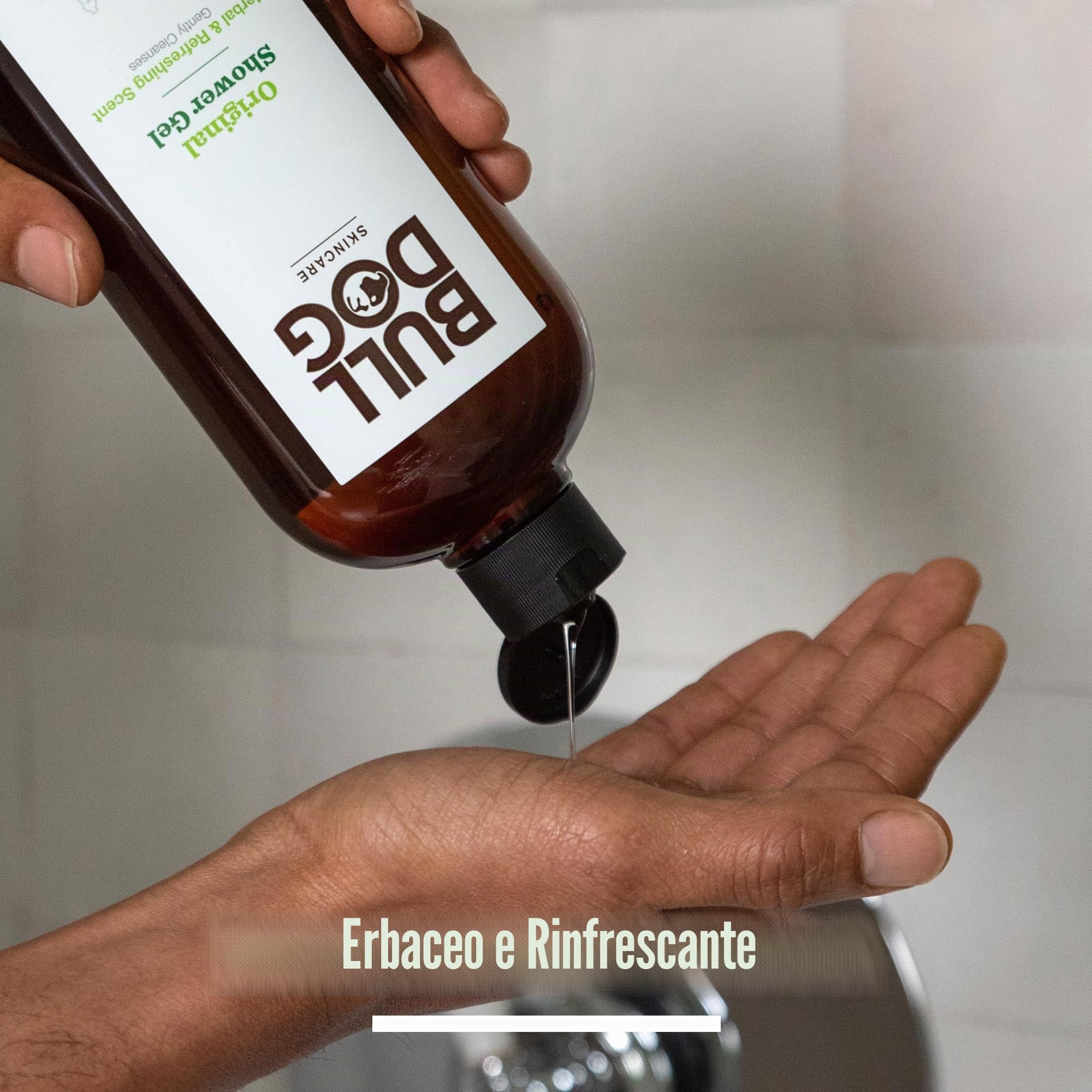 BULLDOG SKINCARE, cofanetto regalo uomo per il corpo, 5 pezzi | Cofanetto regalo di prodotti Bulldog per il corpo: gel doccia, scrub viso, crema idratante, deodorante roll on e crema mani