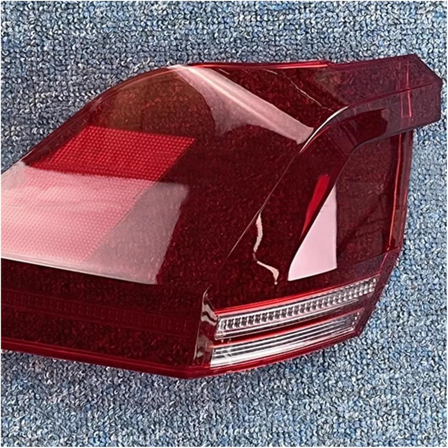 Auto Tail Lamp Light Case Compatible For VW Tiguan L 2017-2021 Car Taillight Cover Lampshade Lampcover Caps Taillamp Shell(High Outside Right)