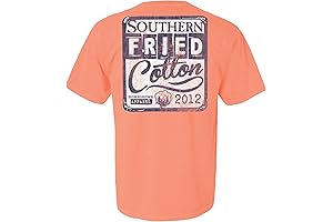 Southern Comfort: Premium 100% Cotton Boll Pocket T-Shirt