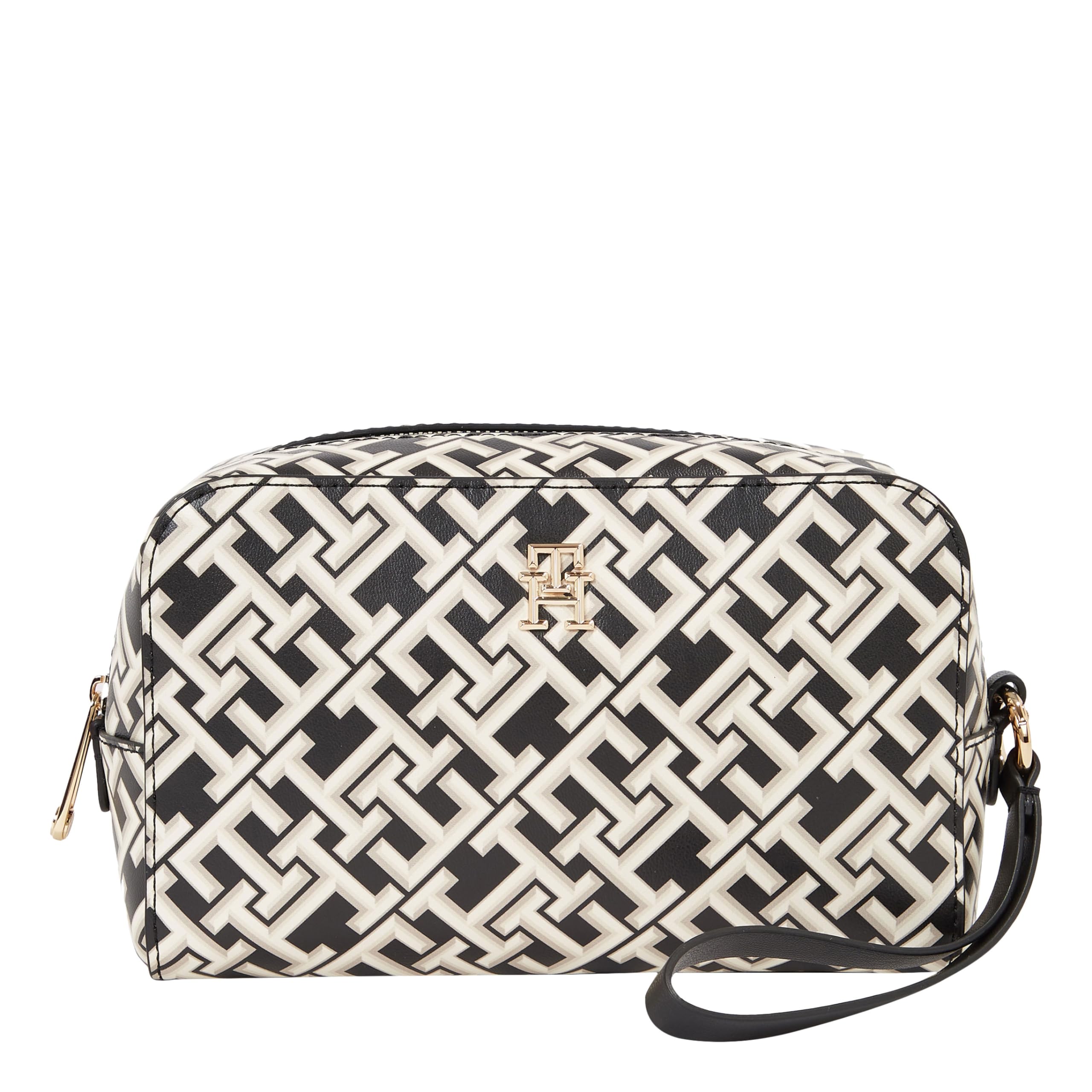 Tommy Hilfiger Neceser Negro AW0AW15745-BDS, para Mujer
