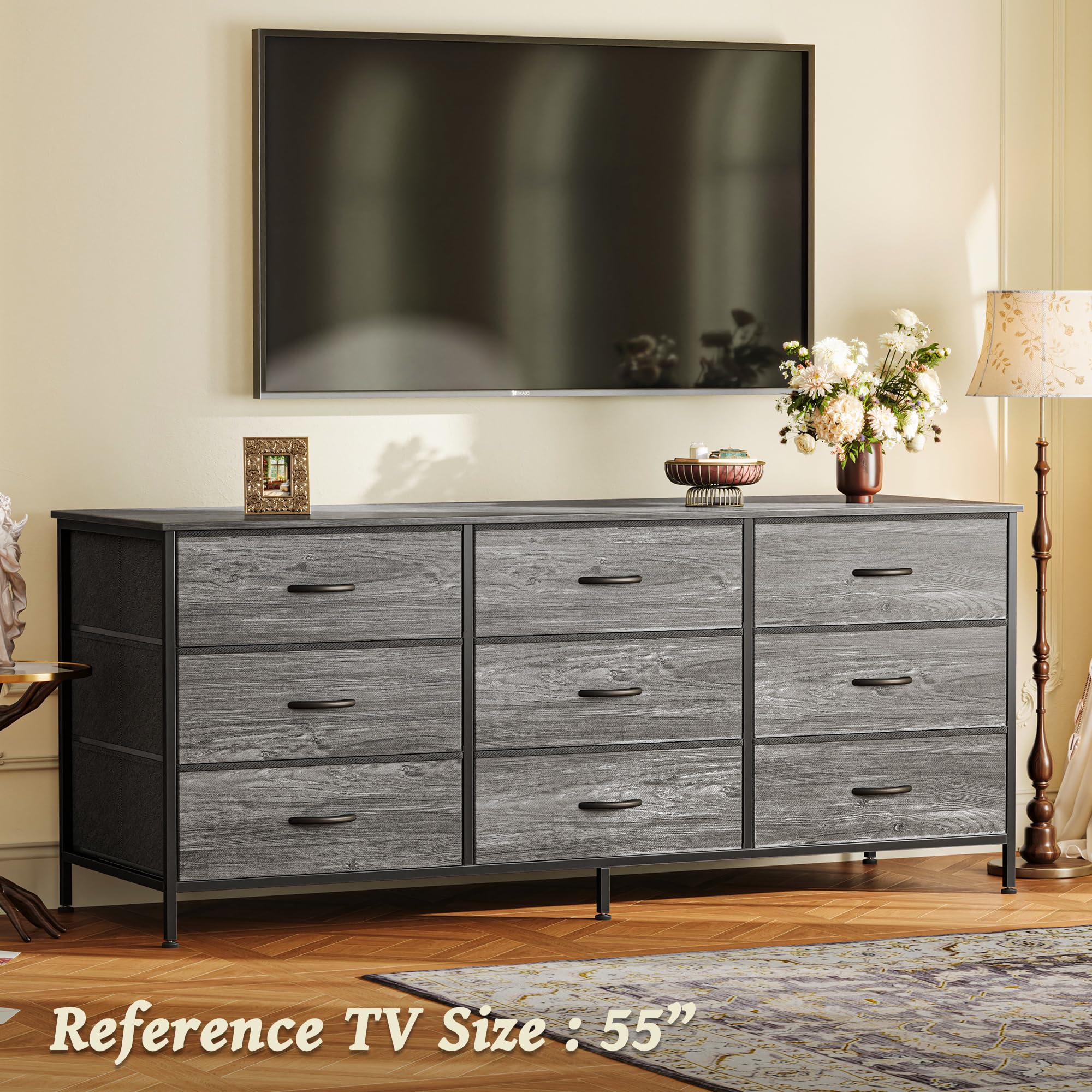 chinese dress ladies Amazon.com: Messenya Mid Century Modern 6-Drawer Dresser, 55 Inch Wide  Solid Wood Frame Chest, Walnut Finish, Beveled Design, Heavy-Duty Drawer  Glides, Storage Cabinet for Bedroom, Living Room, TV Stand : Home & main image 0