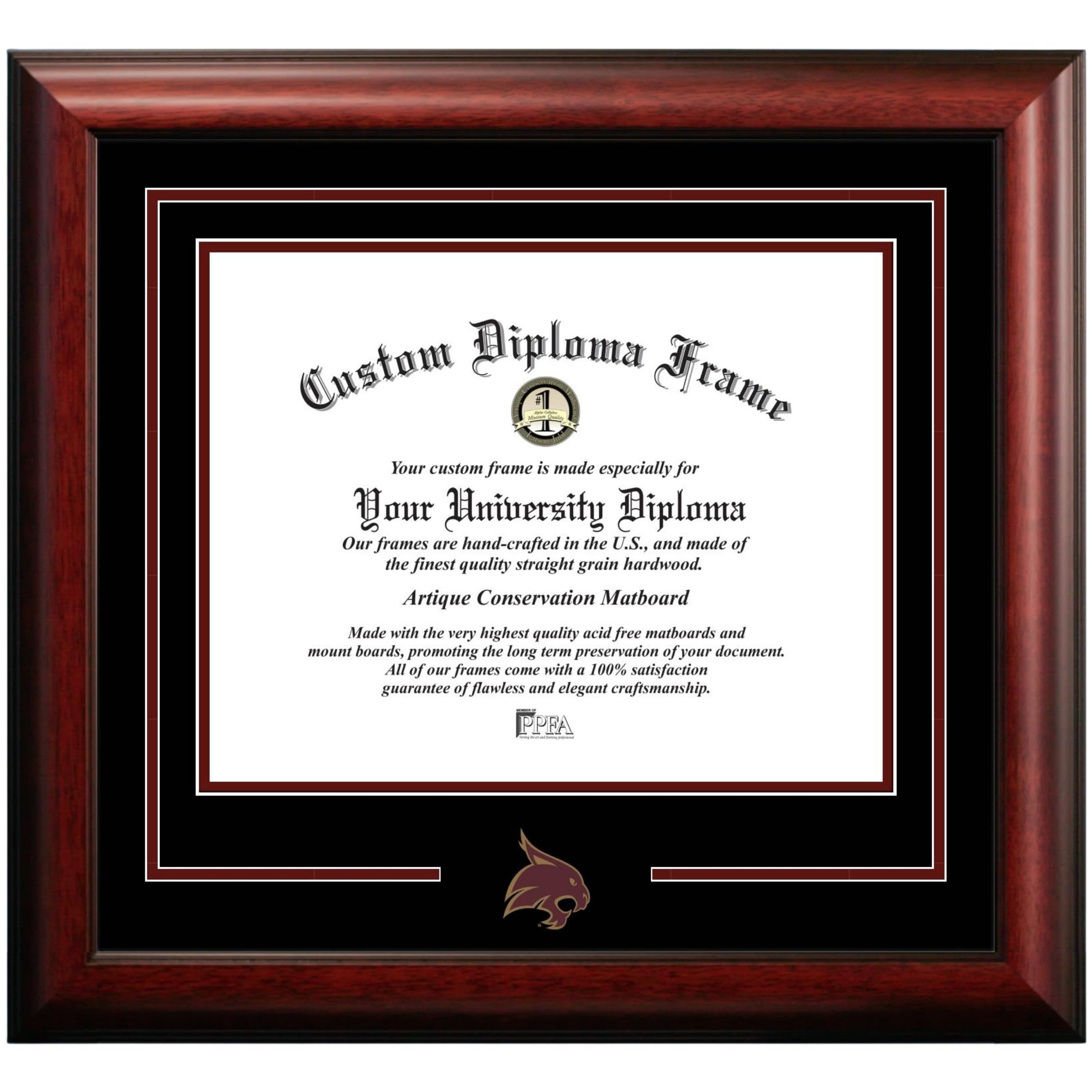 NCAA Spirit Diploma Frame