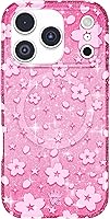Vista 183 de VELVET CAVIAR Funda para iPhone 15, compatible con MagSafe, probada contra caídas de 10 pies, fundas protectoras de diseño, leopardo color rosa
