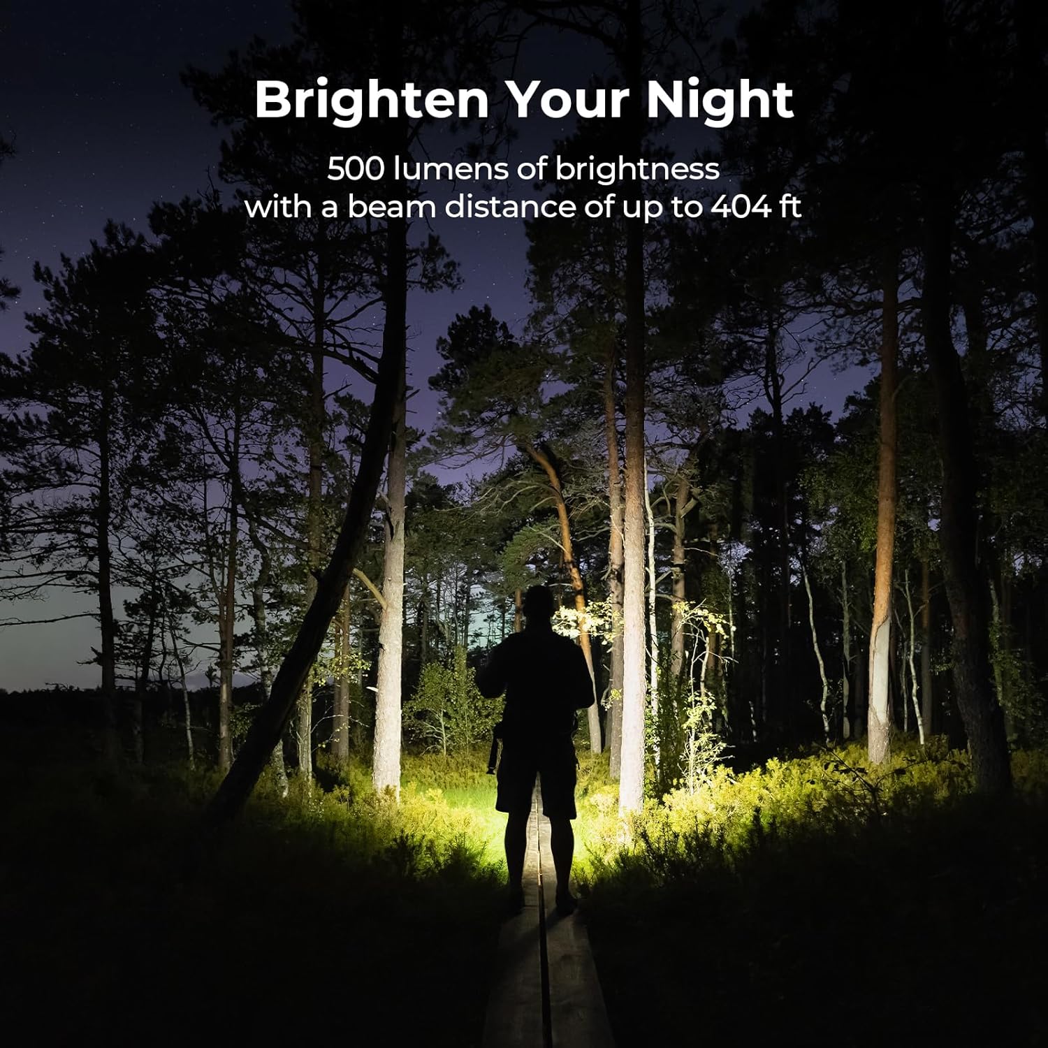 BougeRV AL06 Camping Light, Ambient Light, Flashlight, Rechargeable Camping Lantern, Electric Lamp, IPX4 Waterproof, Portable Light for Camping, Hiking, Power Outage, Adventure, Emergency Use Outdoor