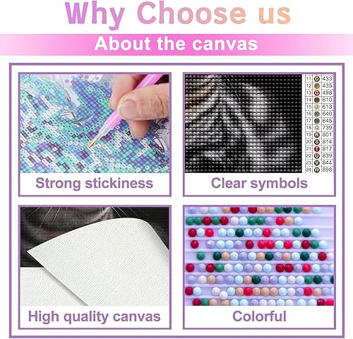 Miniatura 9 de Kits de pintura de diamantes para adultos, hermoso gato esfinge redondo de taladro completo 5D diamantes gema arte taladro kits de decoración del