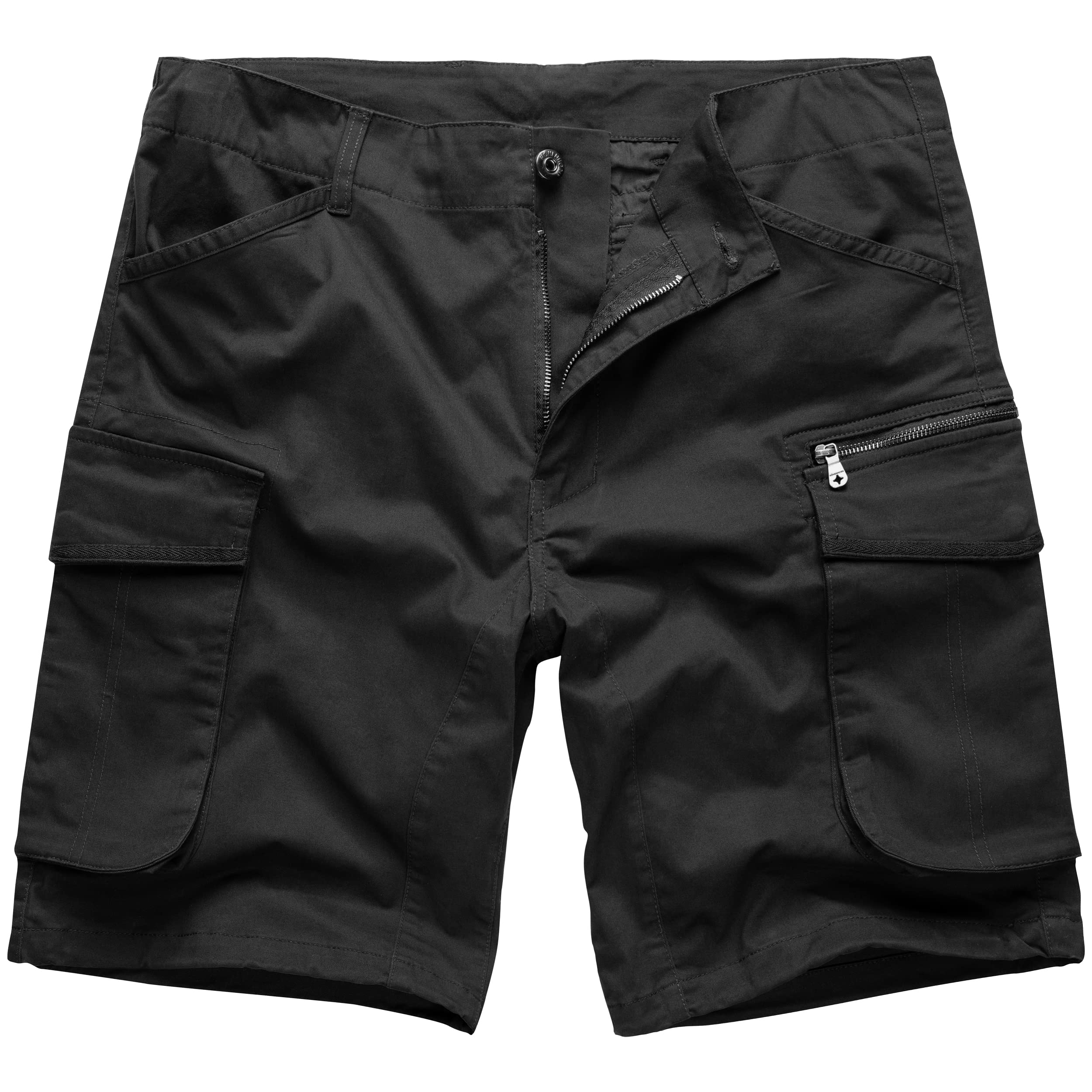 Höhenhorn Teramaster - Pantalones cortos de trabajo para hombre, con cremallera
