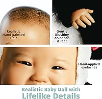 Vista 4 de Muñecas asiática de colección, hechas de vinilo y cuerpo pesado con ropa