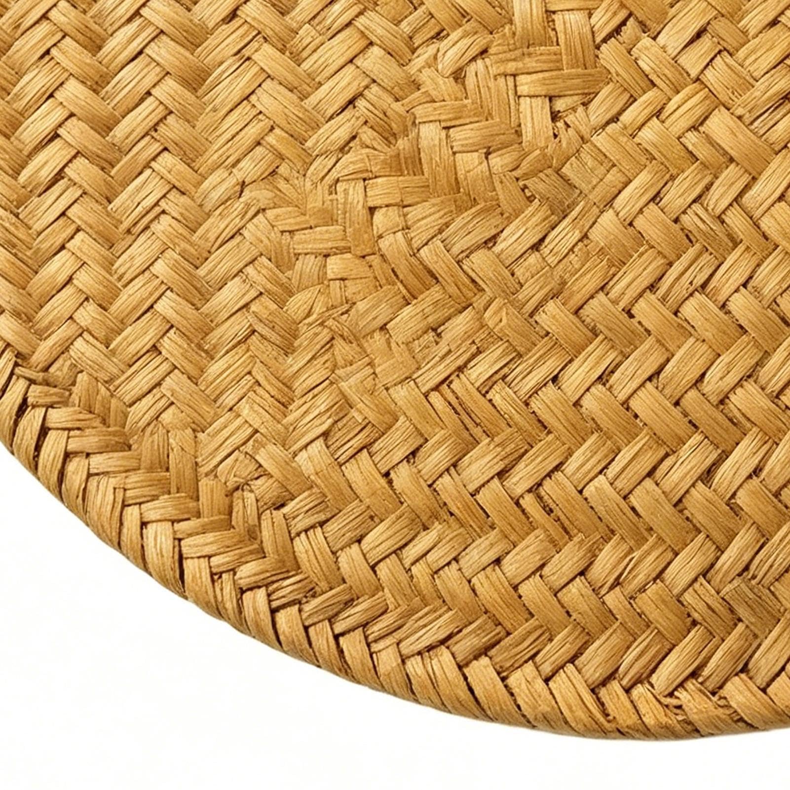 Mantel Individual Tejido 33 cm 4 Piezas Antideslizantes de Decoración