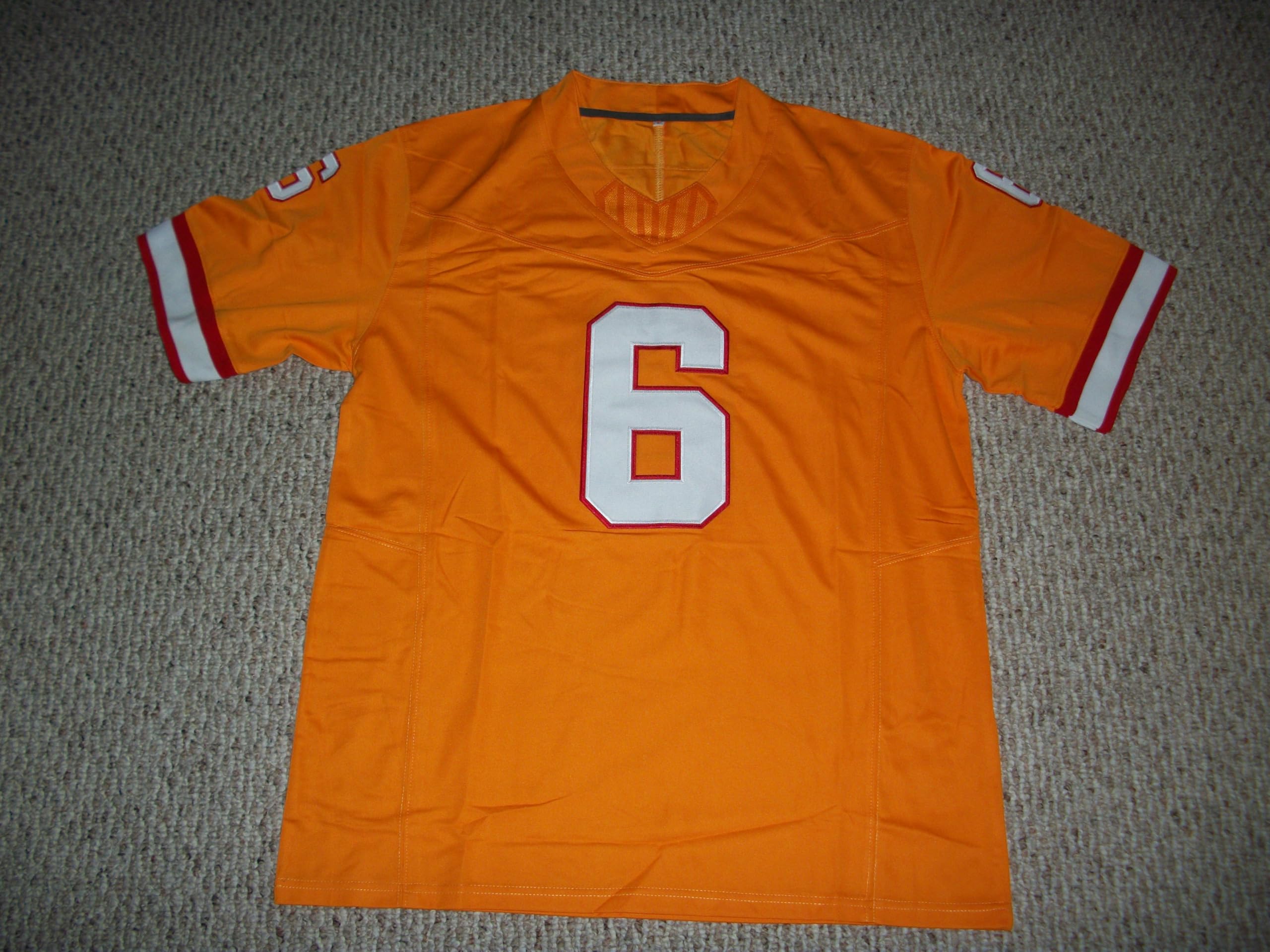 Amazon.com: Baker Mayfield Jersey #6 Tampa Bay Custom Stitched