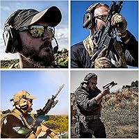 Vista 9 de funda de audífonos de diadema. Apta para cualquier accesorio táctico de audífonos