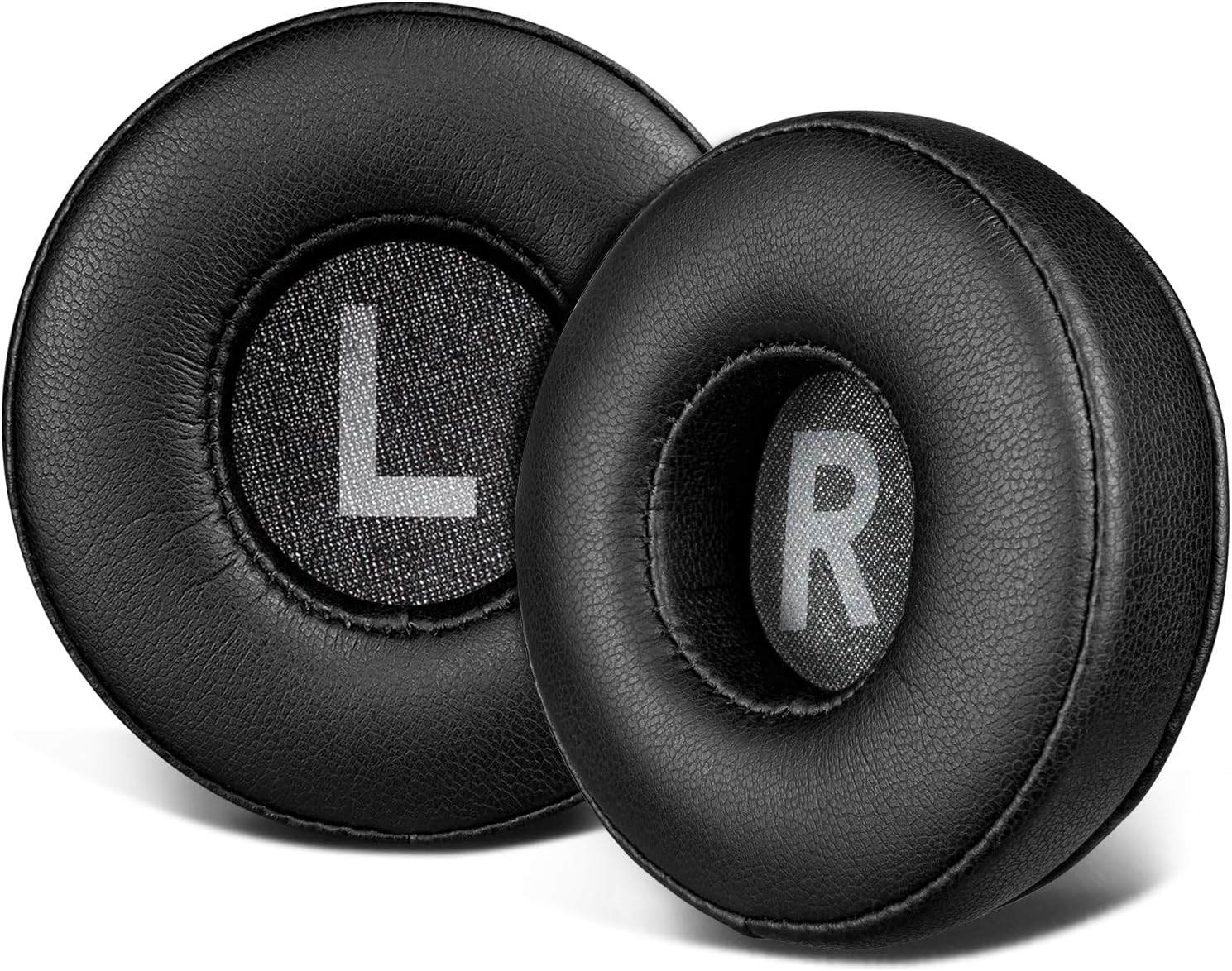 SOULWIT Earpads Replacement for Sony WH-CH500/CH510/CH520,MDR-ZX100/ZX110/ZX110NC/ZX220/XB200/ZX300/ZX330BT,MDR-V100/V150/V200/V250/V300/V400, Ear Pads Cushions for DR-BT101 (70mm PL Black)