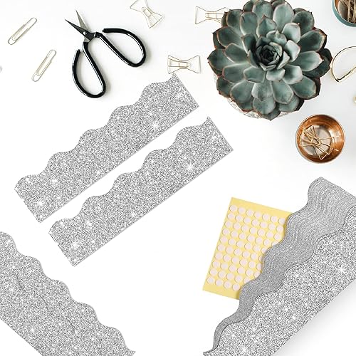 Miniatura 3 de Containlol Bordes del aula del Día de San Patricio para decoración de tablón de anuncios, bordes de 118 pies de vuelta a la escuela para decoración