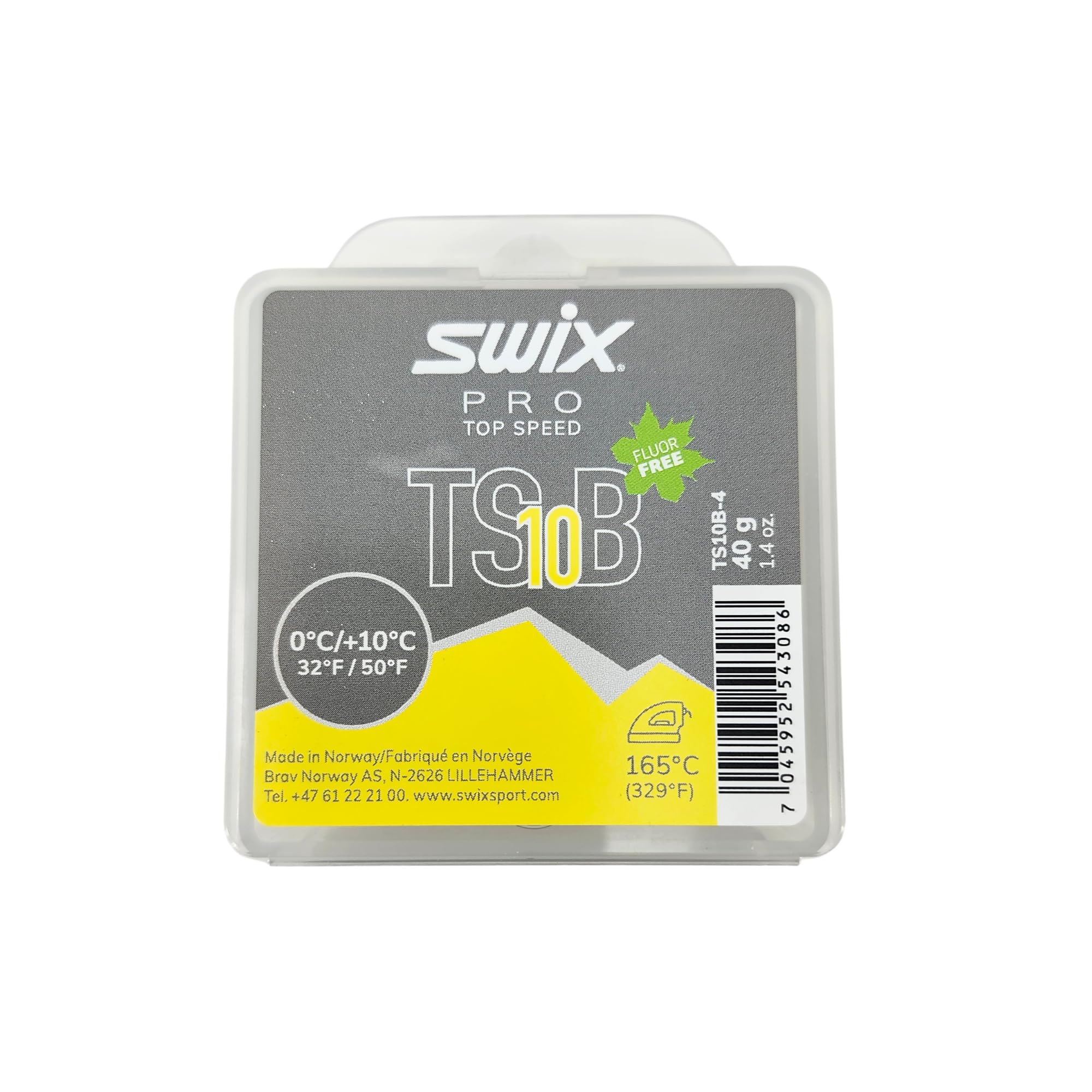 Swix Fixations de Ski TS10 - Noir - 0 °C/+10 °C - 40 g - pour Skis avancés - Unisexe - Taille US : 26-32 cm : 255-315 cm - Sports de Loisirs en Hiver