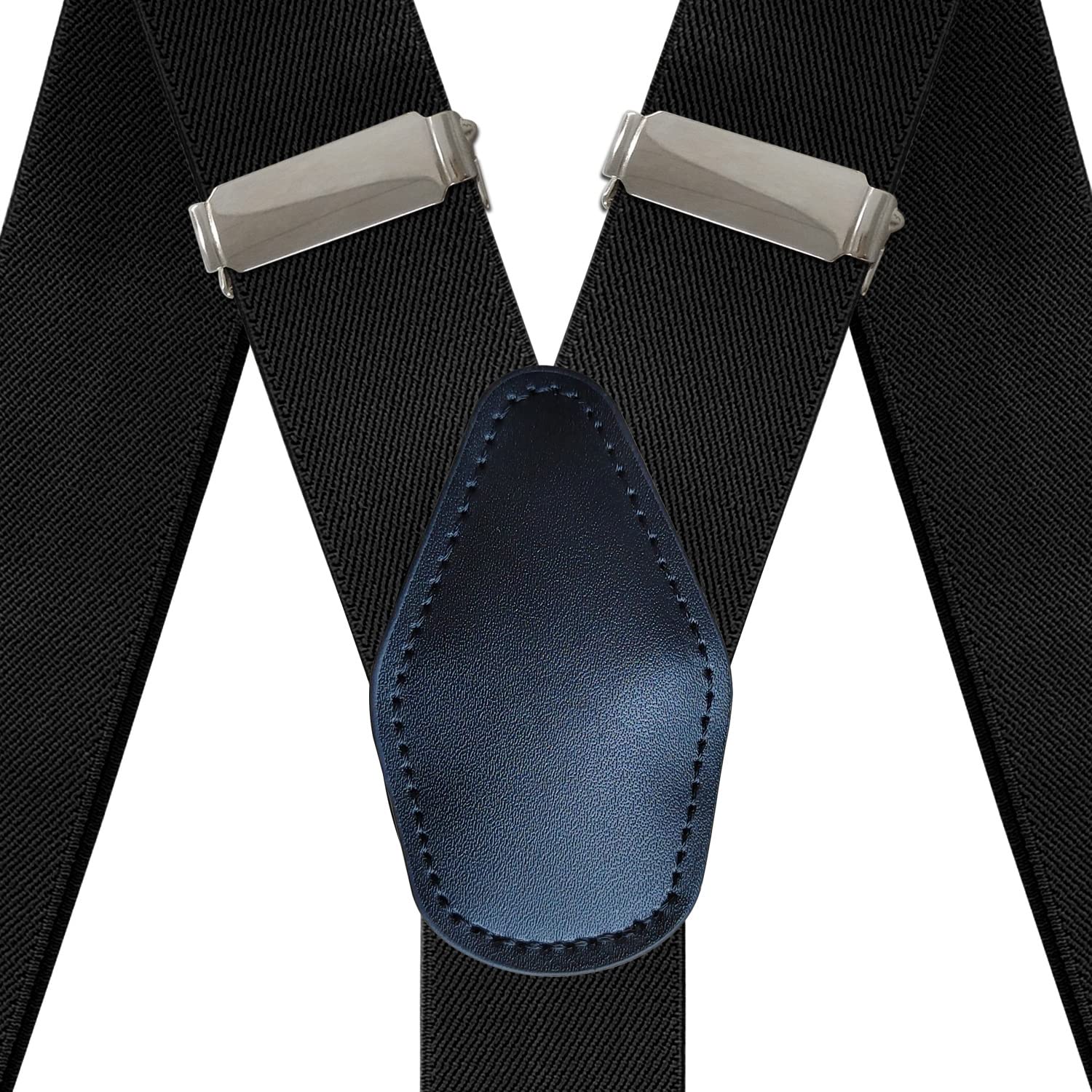 Bretelle da uomo, Bretelle vintage da uomo resistenti, grandi e alte(Gray)