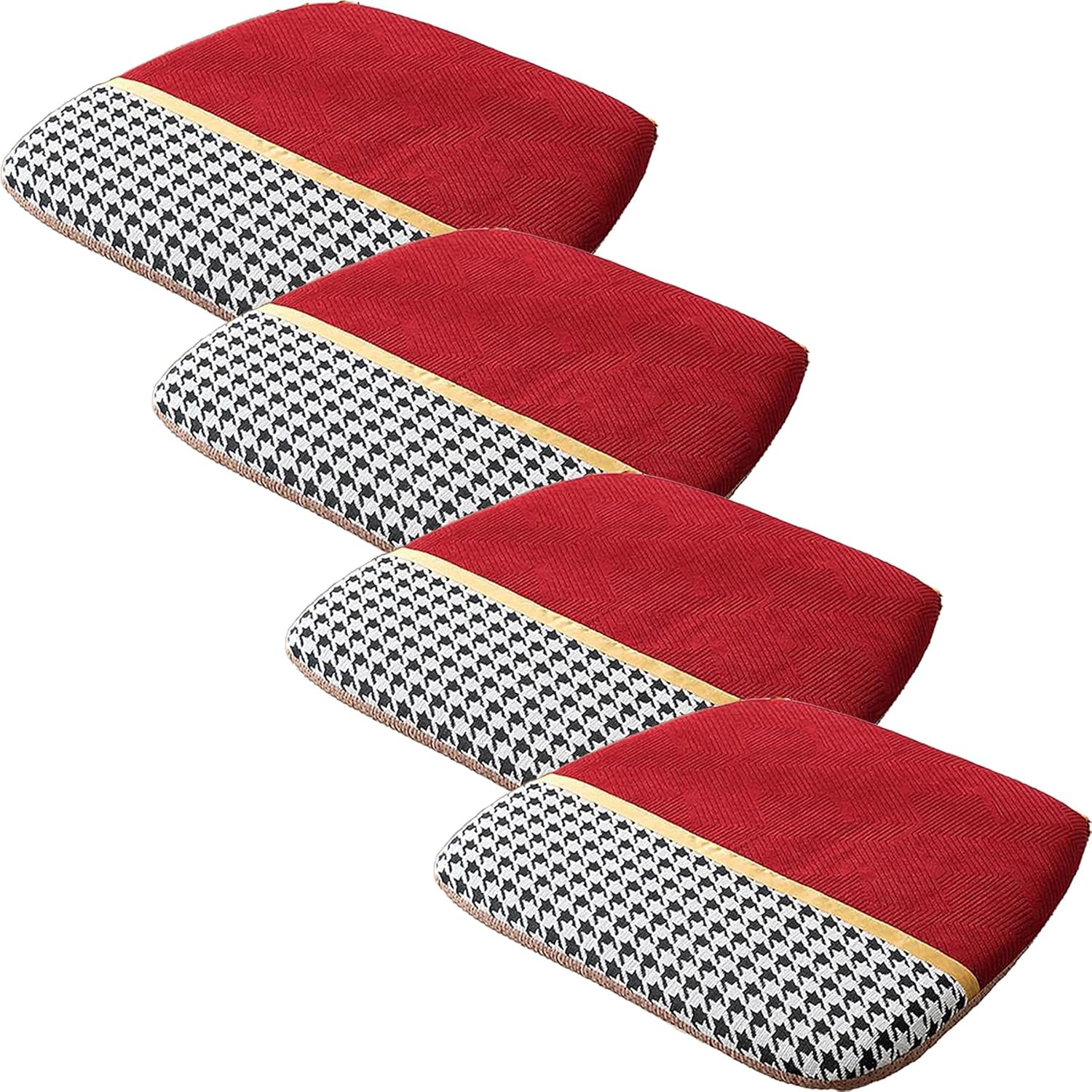 Chair Pads for Dining Chairs 4 Pack Kitchen Chair